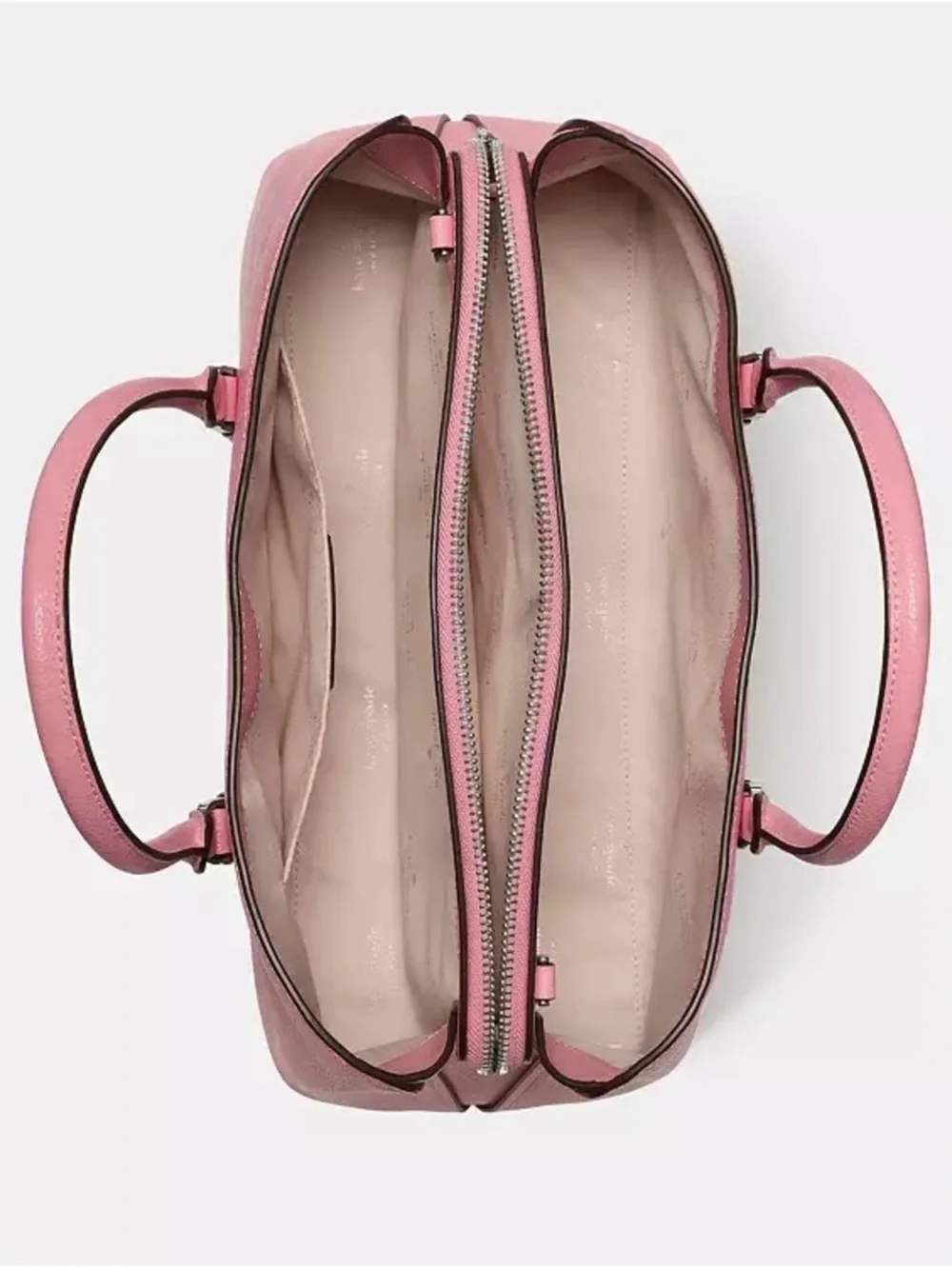 Kate Spade Thompson Street Leather Large Satchel Bag Grapefruit Soda Pink